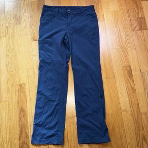 Eddie Bauer Women's Sightscape Horizon Convertible Roll-Up Pants, Size 8, Blue
